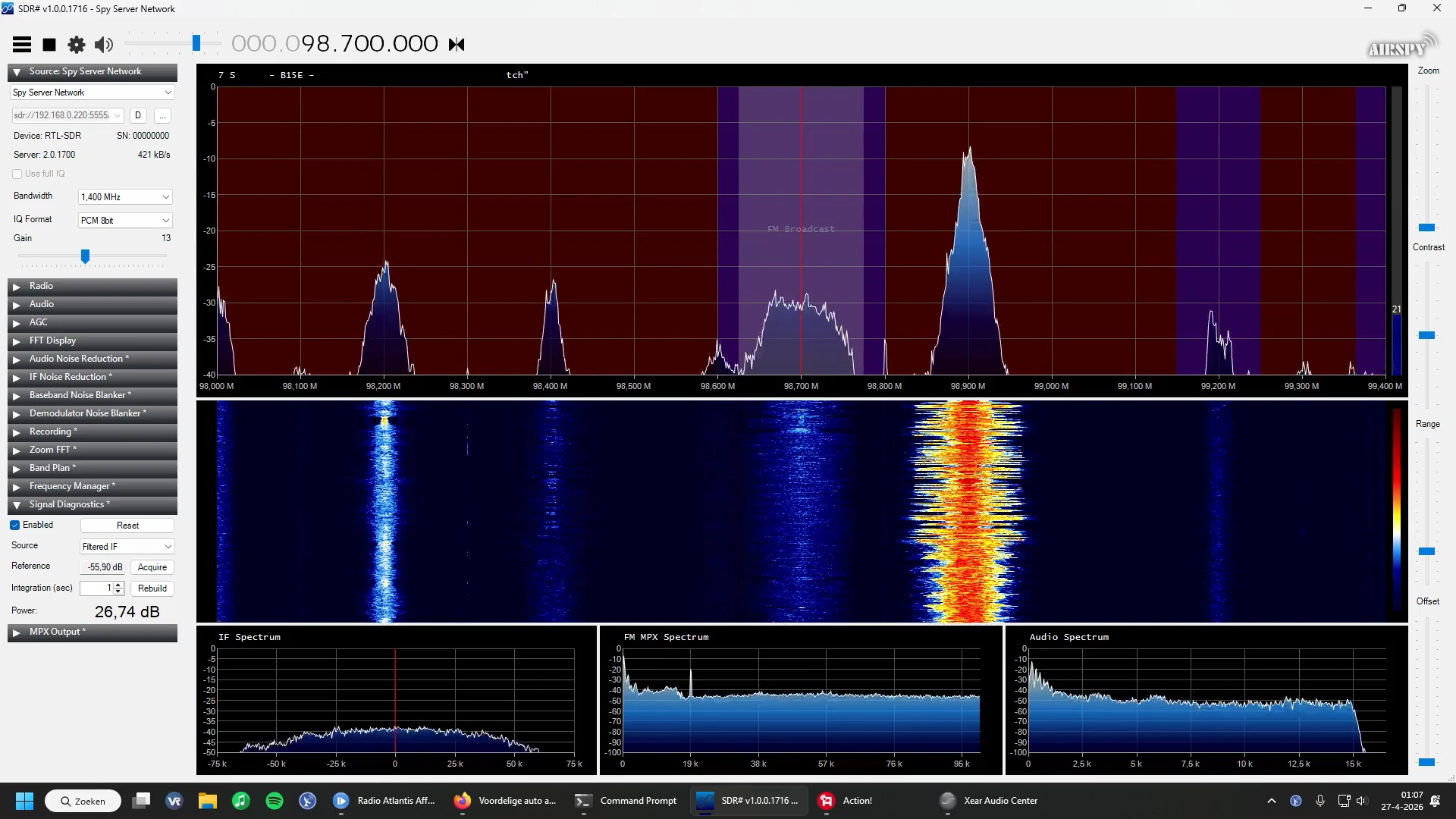 De Nachtegaal op 98.7 MHz